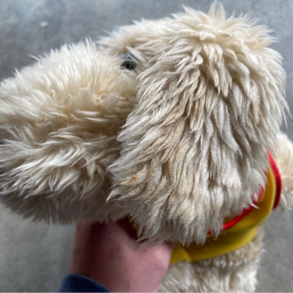 Vintage Francesca 15” Plush Le Mutt Dog Stuffed Animal 1980 Rare w/shirt - Picture 9 of 9